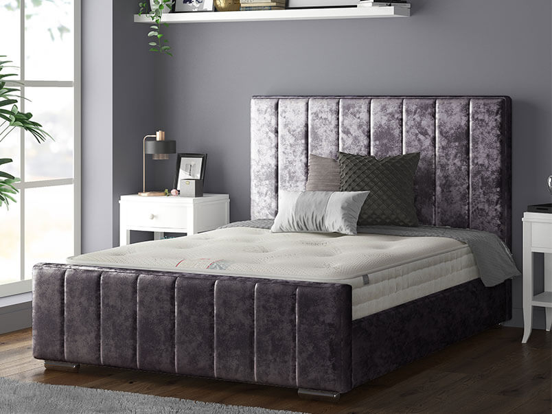 Nala Bed Crush Velvet Amethysts