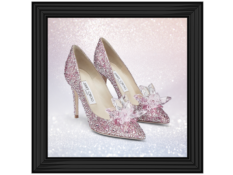 Buy Pink Glitter Shoes With Zip Detail Heels Online in India - Etsy