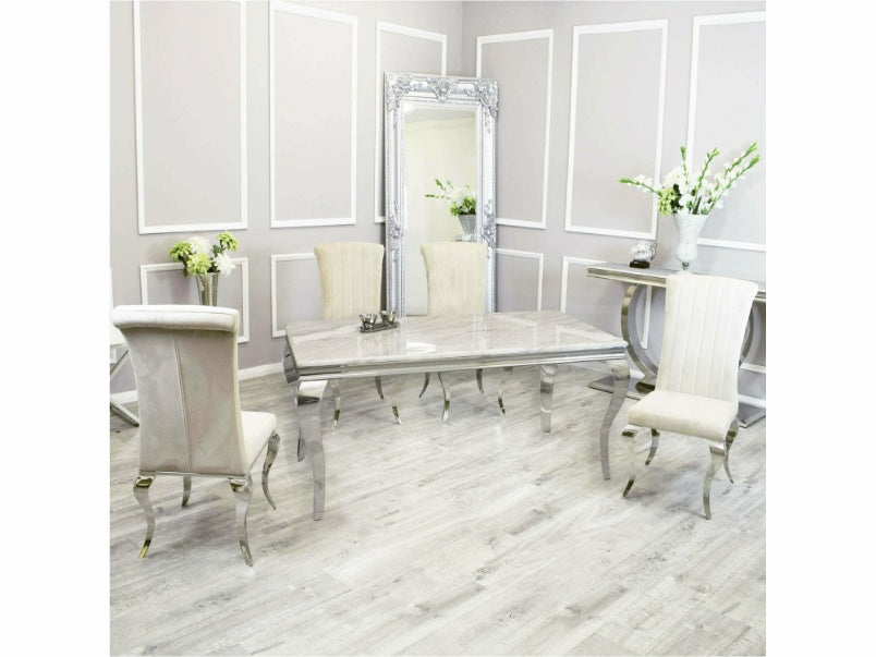 White vinyl deals dining room chairs